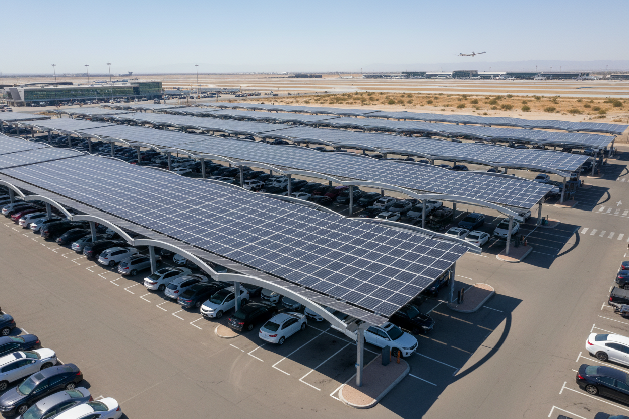 Ireland’s Largest Solar Carport Slated for Cork Airport in Landmark Sustainability Move