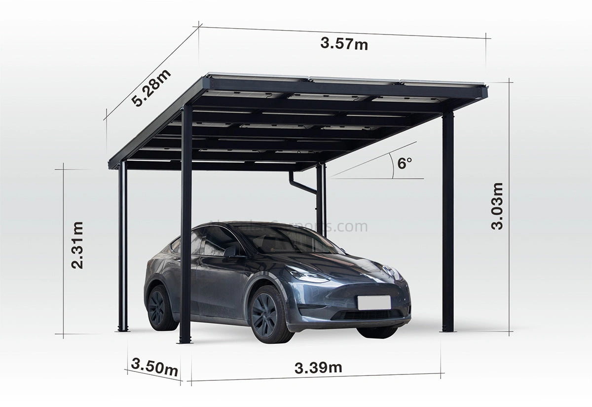 Single Solar Carport S1