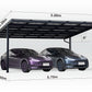 Double Solar Carport S2