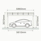 Wall Mounted Solar Carport L1