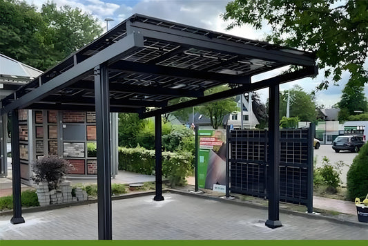 Single Solar Carport Ultra