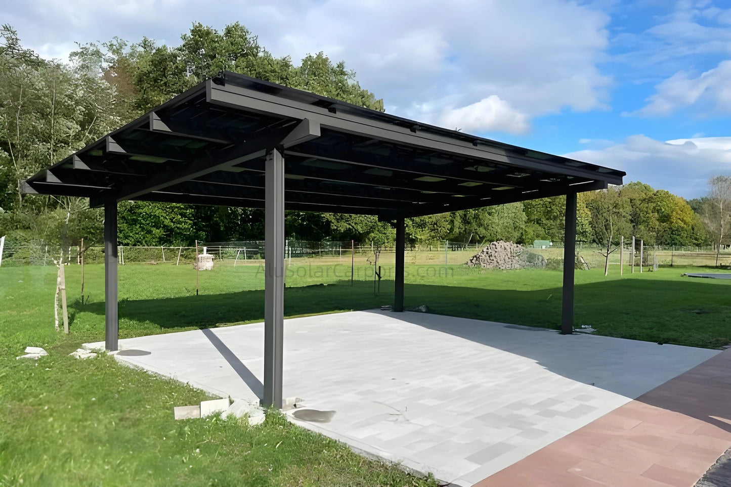 Double Solar Carport Ultra