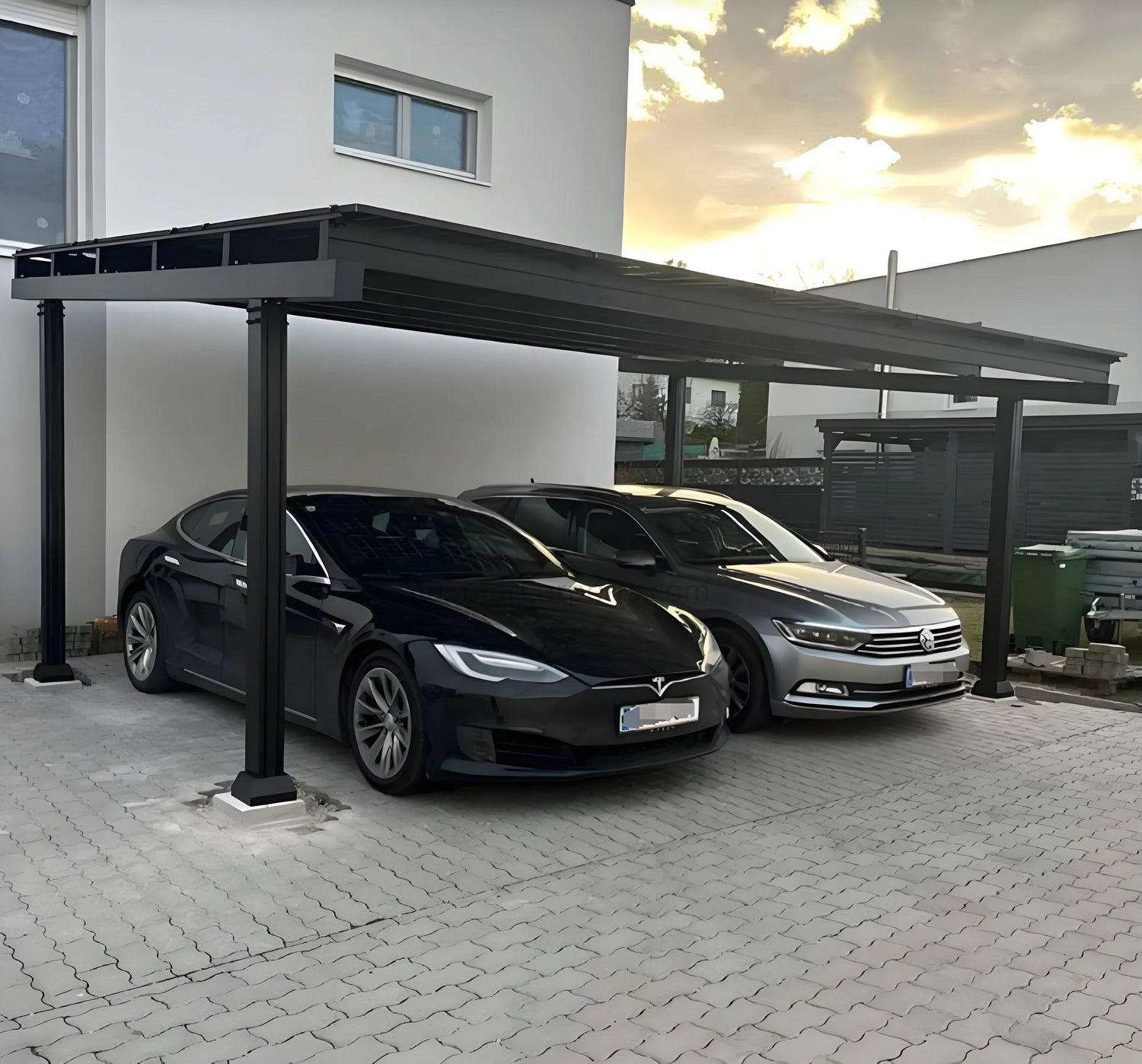 Double Solar Carport Ultra