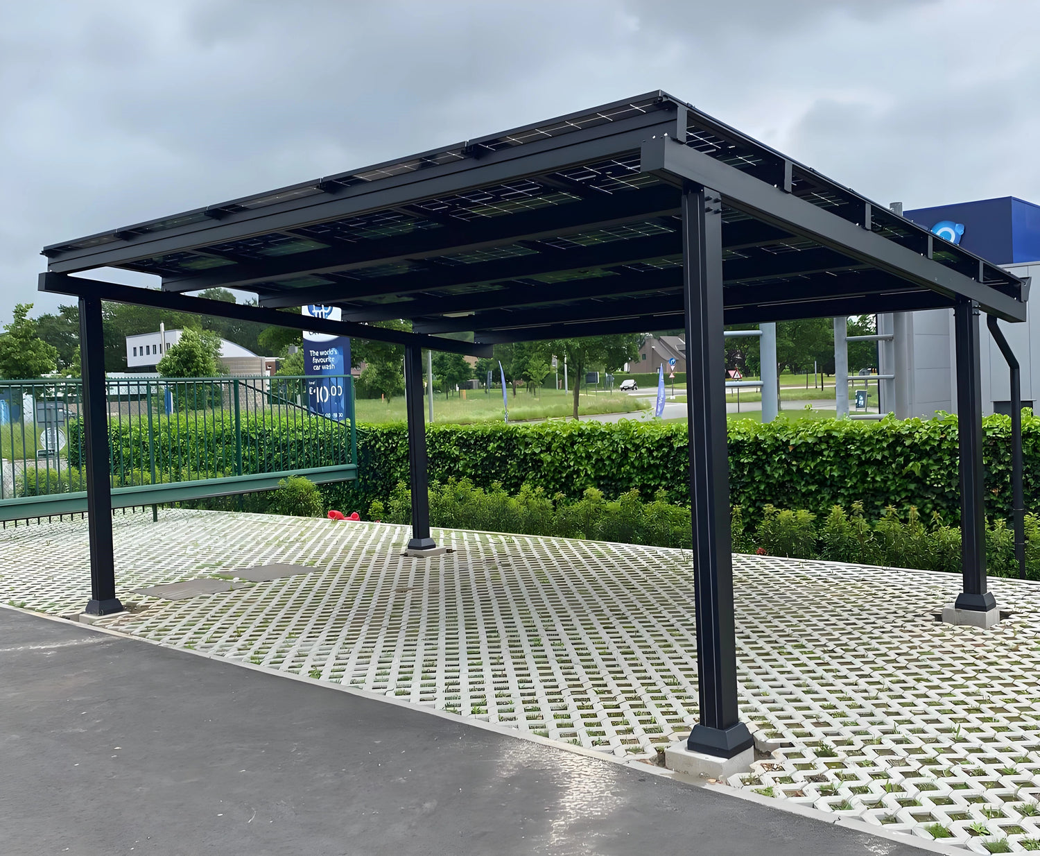 Double Solar Carport Ultra