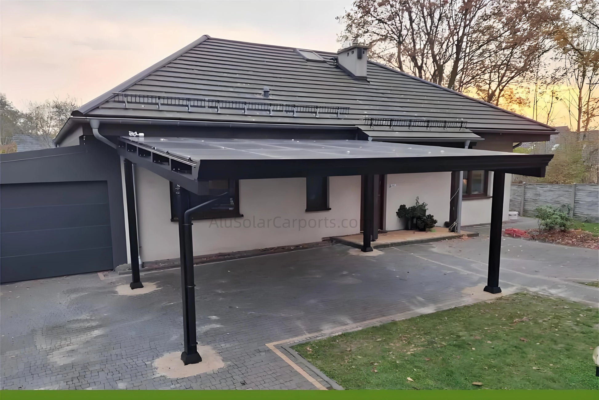 Double Solar Carport Ultra